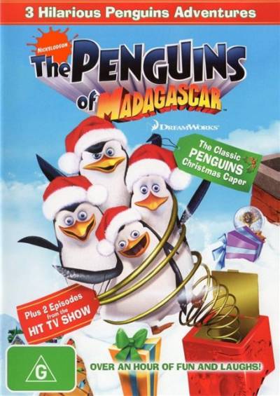 Пингвины из Мадагаскара в рождественских приключениях  смотреть онлайн бесплатно